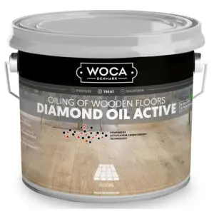 WOCA Diamond Oil Active - White 2.5L