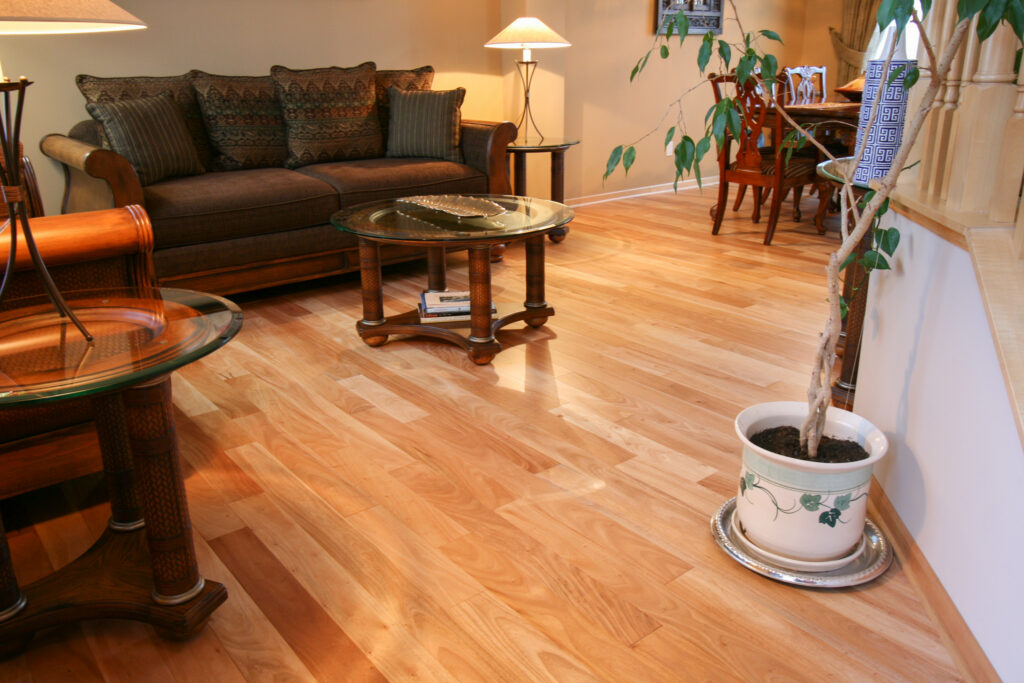 Amendoim Living Room 2 Amendoim Flooring Entry St. Paul Unique Wood Floors
